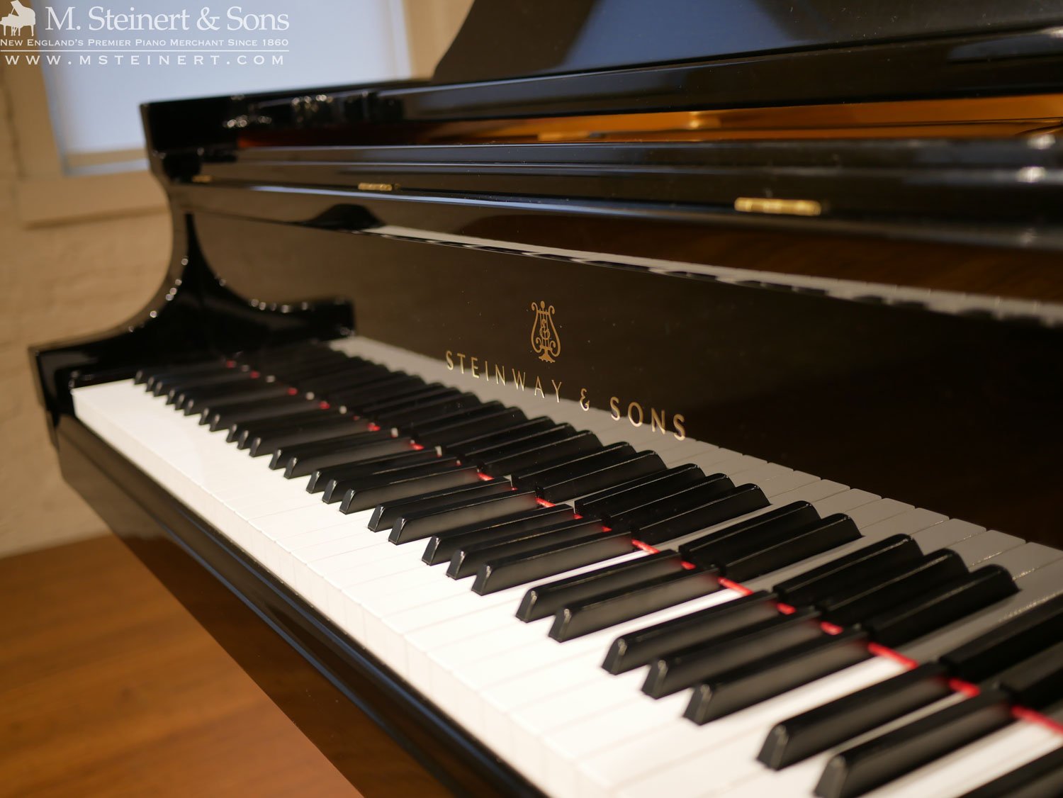 Steinway & Sons Model B At M. Steinert & Sons